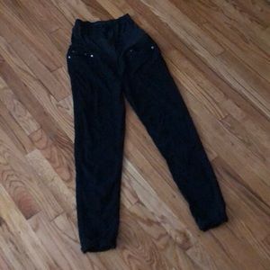 Black maternity pants